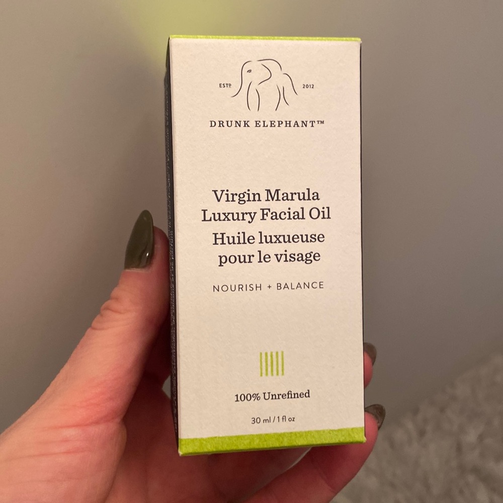Drunk Elephant Virgin Marula Luxury Facial Oil - New in box